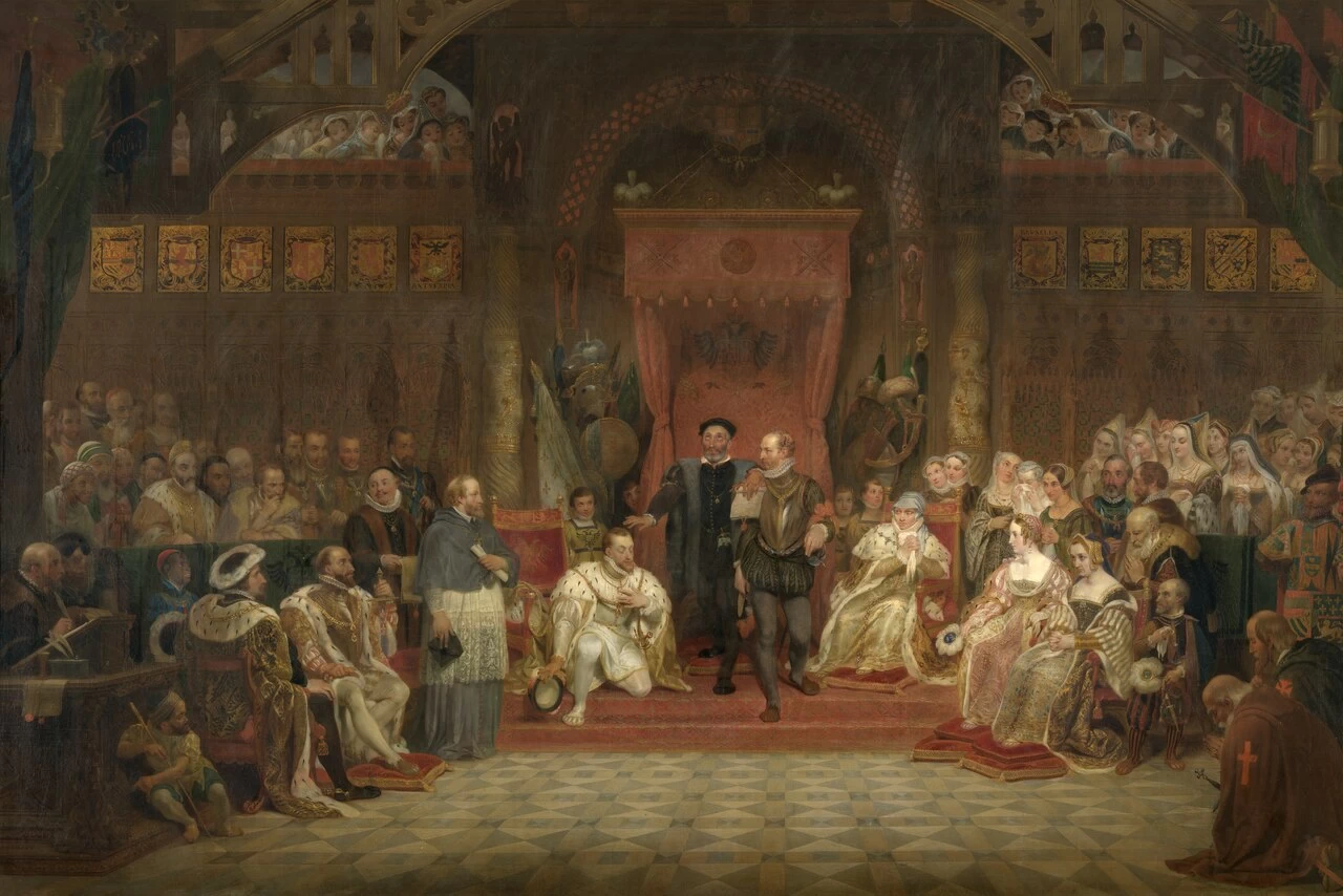 Abdicazione dell'imperatore Carlo - Royal Museum of Fine Arts Antwerp